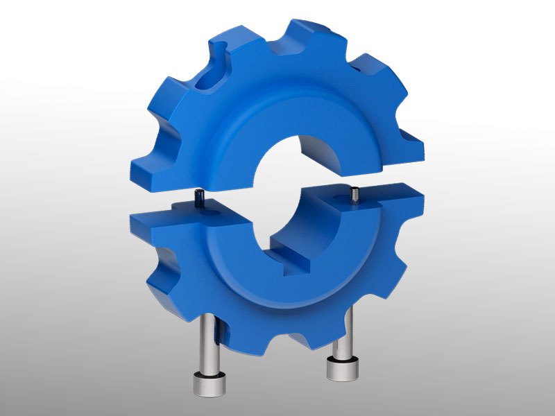 Split sprocket 10 teeth - Part.589